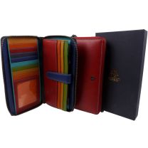 Ladies Visconti Large Leather Purse Wallet RFID & Gift Box
