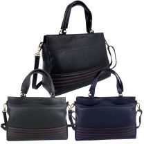 Rowallan Ladies Leather Top Handled Bag with Shoulder Strap 