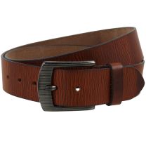 Quality Mens Casual Tan Leather Belt 1.5" Wide Underwood & Tanner up to 48"