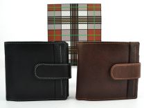 Mens Quality Black or Brown Leather Wallet by MALA Gift Boxed Neo Collection
