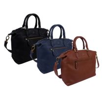 Rowallan of Scotland Ladies Leather Mini Tote Shoulder Bag Ankara Collection 