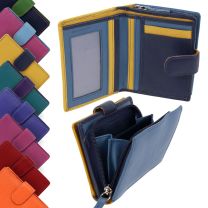 Golunski Leather Ladies Compact Purse/Wallet RFID Protected
