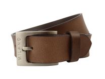 Mens Full Grain Leather 1.5" (40mm) Wide Belt by Milano Stylish Jeans (Brown)
