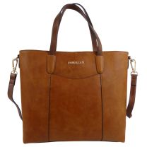 Rowallan of Scotland Leather Womens Tote/Handbag Askana in Cognac