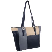 Ladies GiGi Soft Leather Shoulder/Tote Bag in Mono Colours 