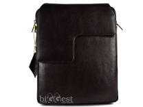 New Men's  Ladies Leather IPAD Case Bag By Prime Hide Cross Body Messenger Travel