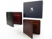 Top Quality Mens Leather Wallet Torino Collection by Visconti Gift Boxed Stylish