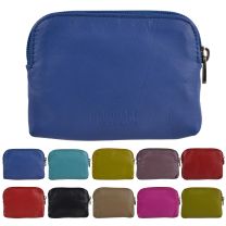 Ladies Super Soft Leather Coin Purse in 10 Colours by Golunski with Credit Card Slots 
