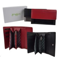 Ladies Leather Mid Size Purse/Wallet by Golunski Graffiti Gift Box Patent