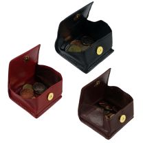 Mens Ladies Top Quality Leather Coin Tray/Purse by Golunski Branded Collection Magnetic Popper