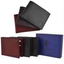 Mens Top Quality Slim Classic LEATHER Wallet by Underwood & Tanner Hansson