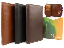 Mens Slim Breast Leather Suit Wallet by Golunski Gift Box Organiser