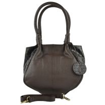 Ladies Leather Grab Bag by Richard Kinsey British Handbag Designer 