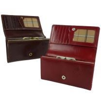 Ladies Italian Leather Clasp Purse/Wallet Visconti; Monza Collection Classic Gift Boxed