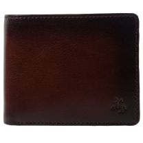 Visconti Mens Leather Wallet by Atelier Collection Burnish Tan