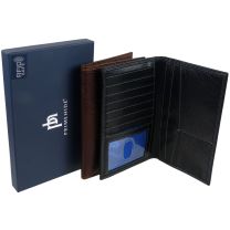 Mens Gents Stylish Top Quality Suit Wallet Leather by Prime Hide RFID Gift Boxed