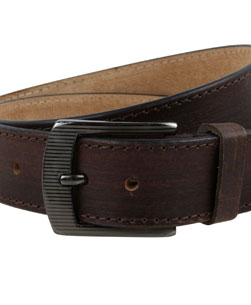 Mens Primhide Leather Tan Belt