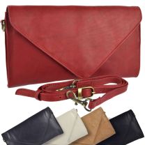 GiGi Leather Ladies Leather Envelope Clutch Handbag