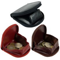 Mens Ladies Top Quality Leather Coin Tray/Purse Zip Around by Golunski