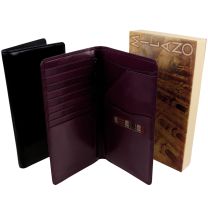 Mens Quality Golunski Italian Leather Travel Wallet Credit Cards Passport Holder 2 Colours Travel Business Holiday 