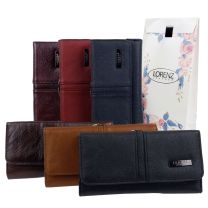 Lorenz Ladies Leather Purse/Wallet Multiple Slots