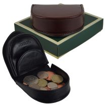 Mens Top Quality Leather Coin Tray by Visconti; Monza Collection Gift Boxed