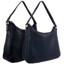 Rowallan of Scotland Ladies Scoop Top Bag Handbag In Leather Gazelle Collection